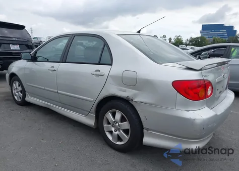 2003 Toyota Corolla S from USA, damaged, VIN 1NXBR32E43Z045587